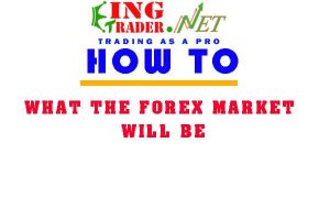 [Lesson 2] ]FOREX KING TRADER- FOREX AND FUTURES WHAT THE FOREX MARKET WILL BE?
